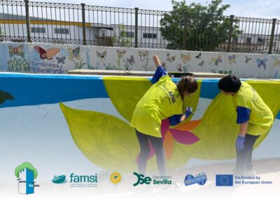 Promoción de la biodiversidad y dinamización medioambiental en el Jardín, Mural y Refugio de las Mariposas
