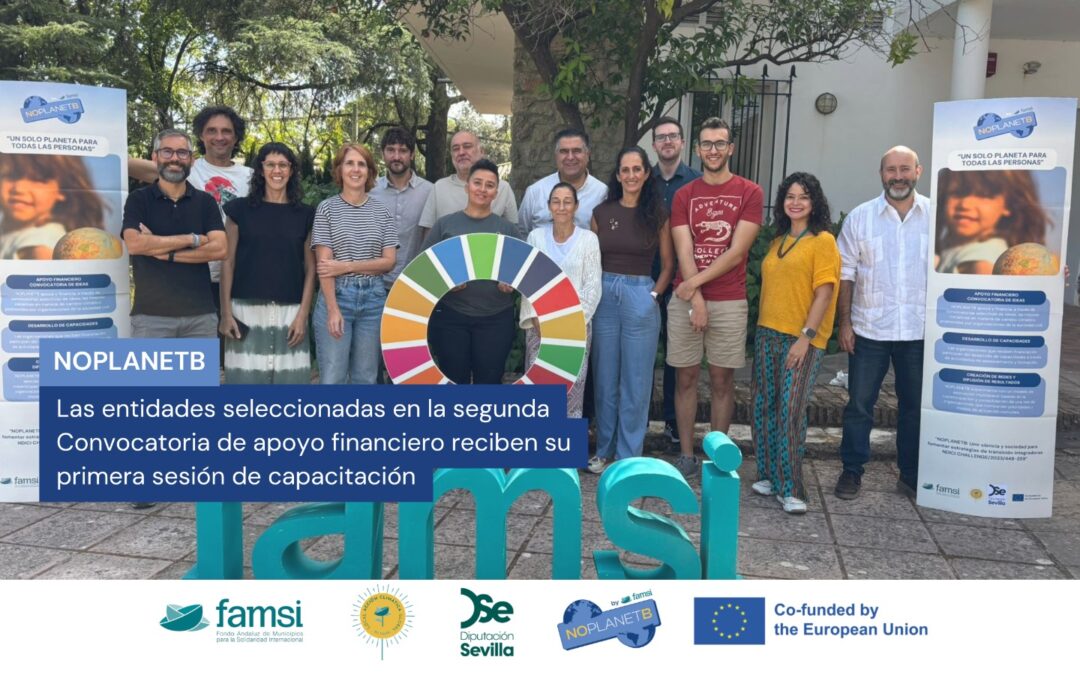 Primera sesión de capacitación para las entidades beneficiarias de la segunda convocatoria NOPLANETB